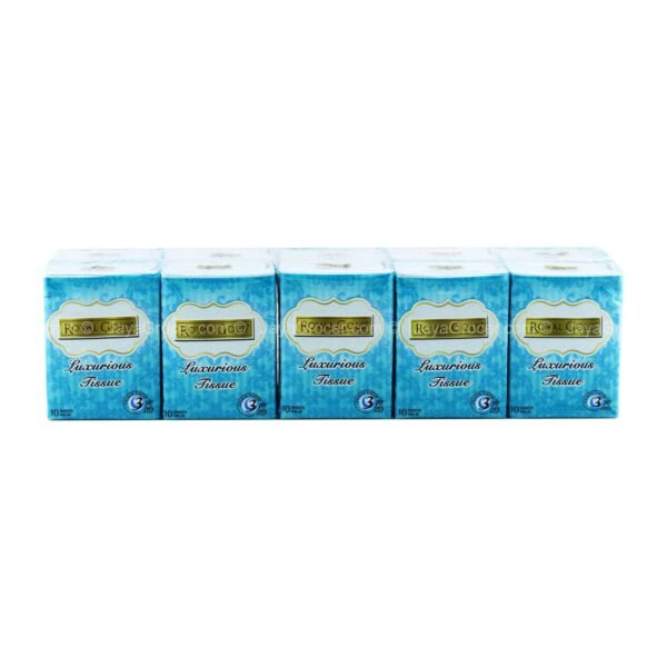 Royal Gold Luxurious Interleaf Hanky Pack 10sheets x 10