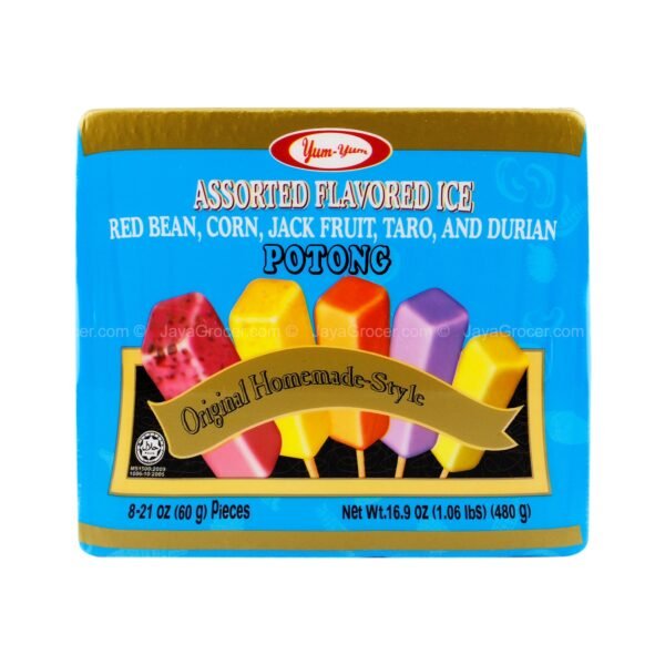 Yum Yum Ice Cream Potong Dessert Assorted Flavours 60ml x 6